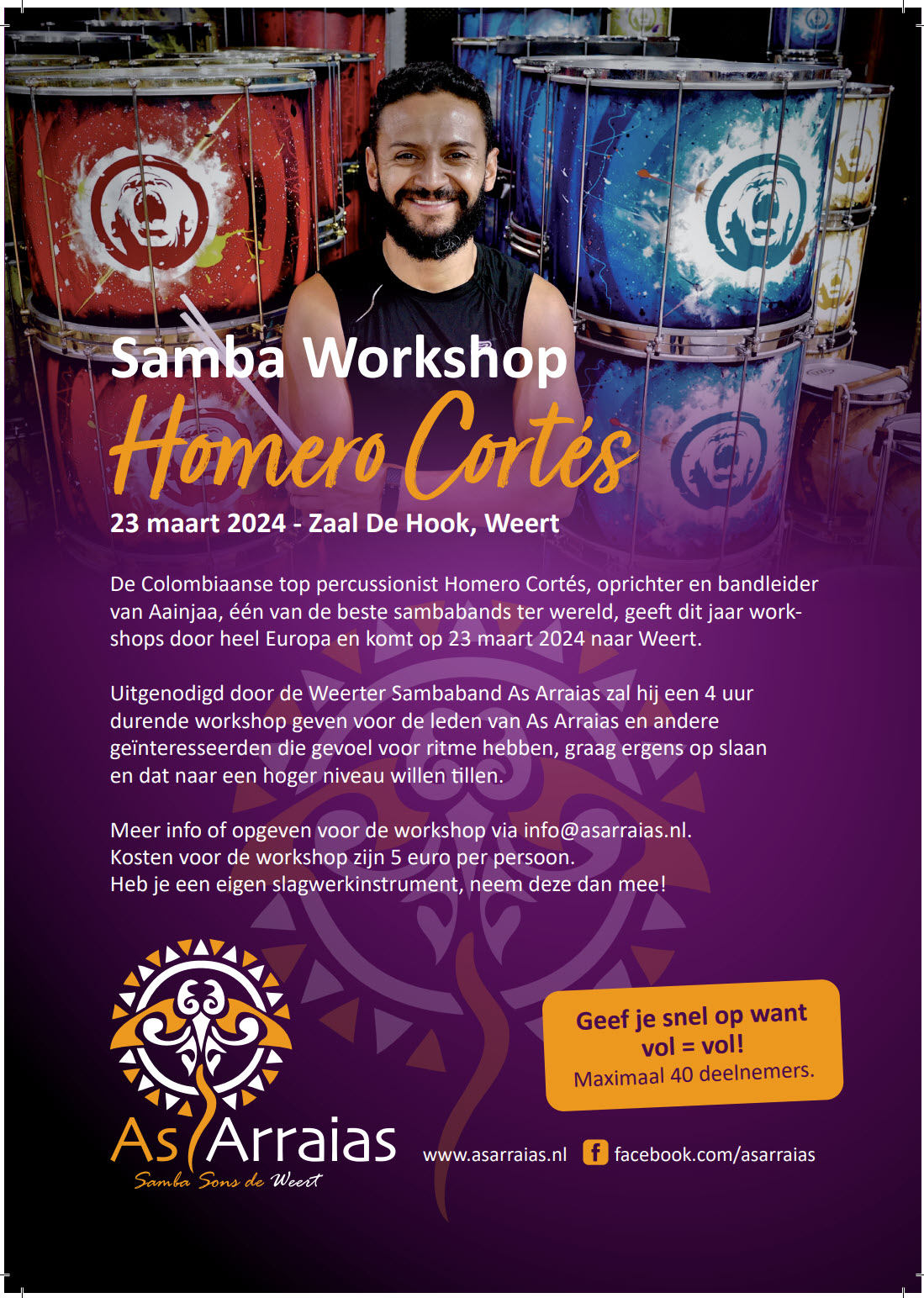 2024-03-24 Poster Samba workshop